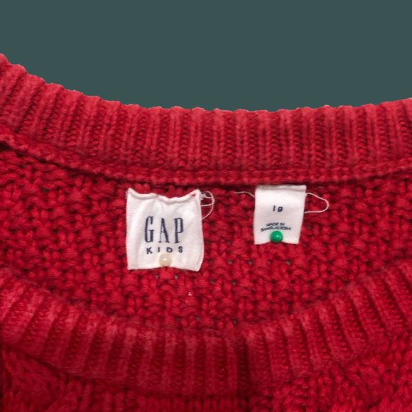 GAP Kids Sweater , Medium, Red, Age 8-10 - Picture 6 of 6
